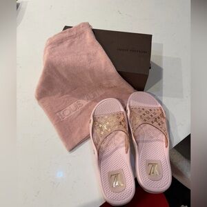 Louis Vuitton Pink Sandals